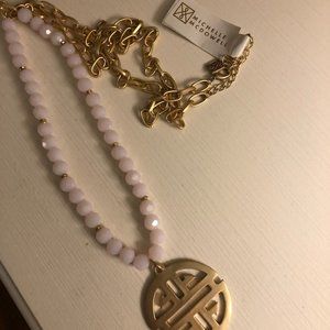 Michelle McDowell Cayman Blush Necklace NWT